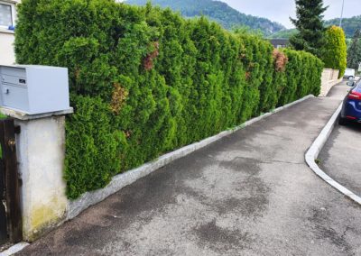 Pose d’une barrière